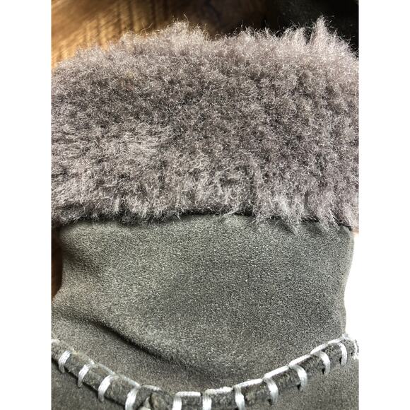 CLARKS GIRLS SUEDE BOOTS SIZE 9.5 - Picture 4 of 5